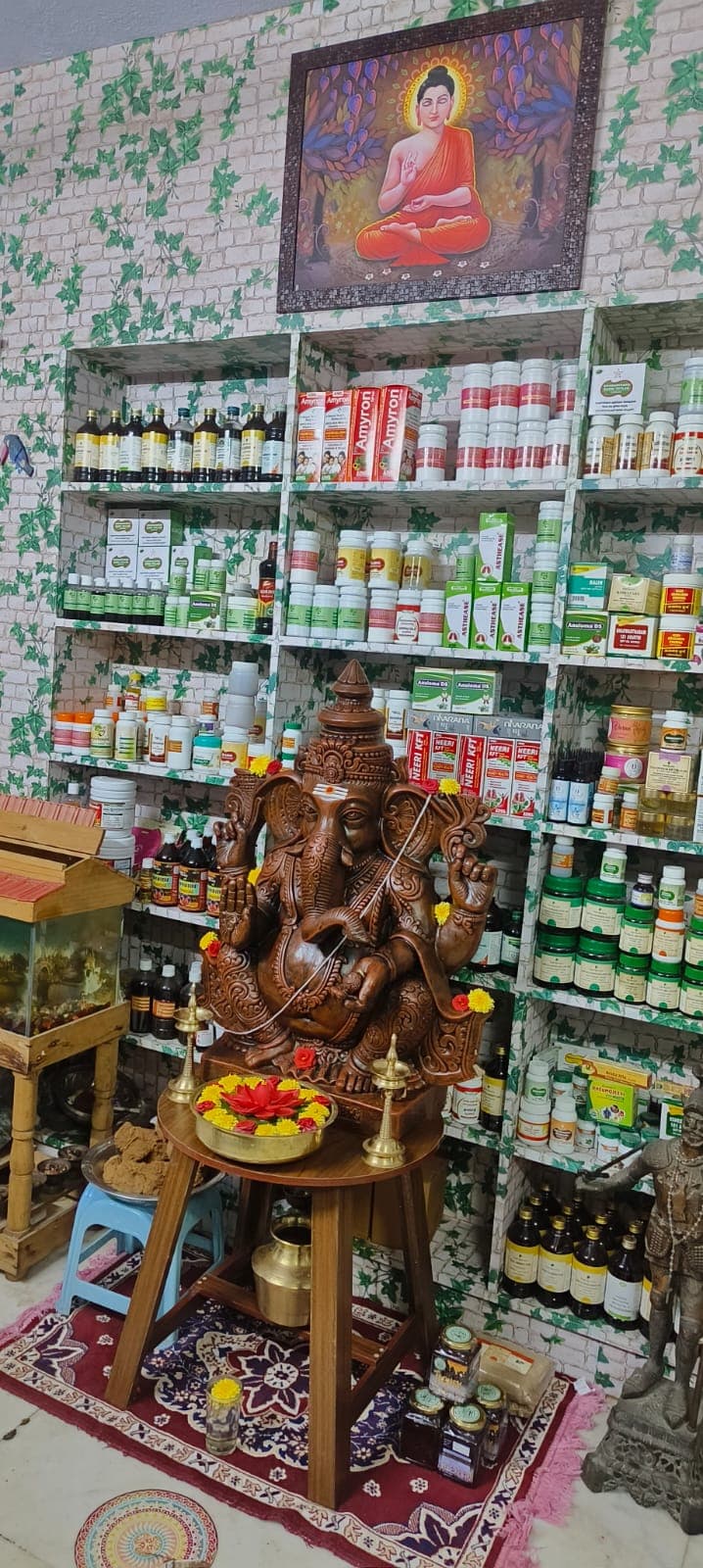 DS Ayur Kayakalpa in-house pharmacy
